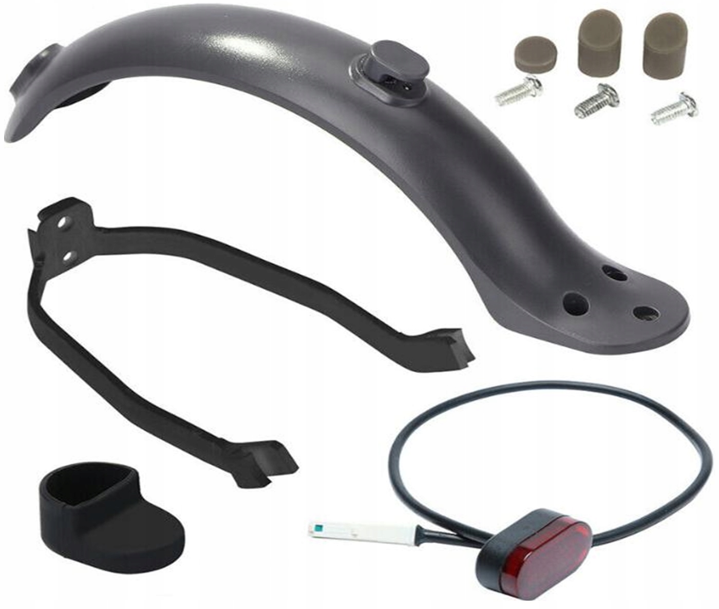 Błotnik tył tylni do hulajnogi elektrycznej XIAOMI M365 PRO 2 KOMPLET Stan opakowania oryginalne