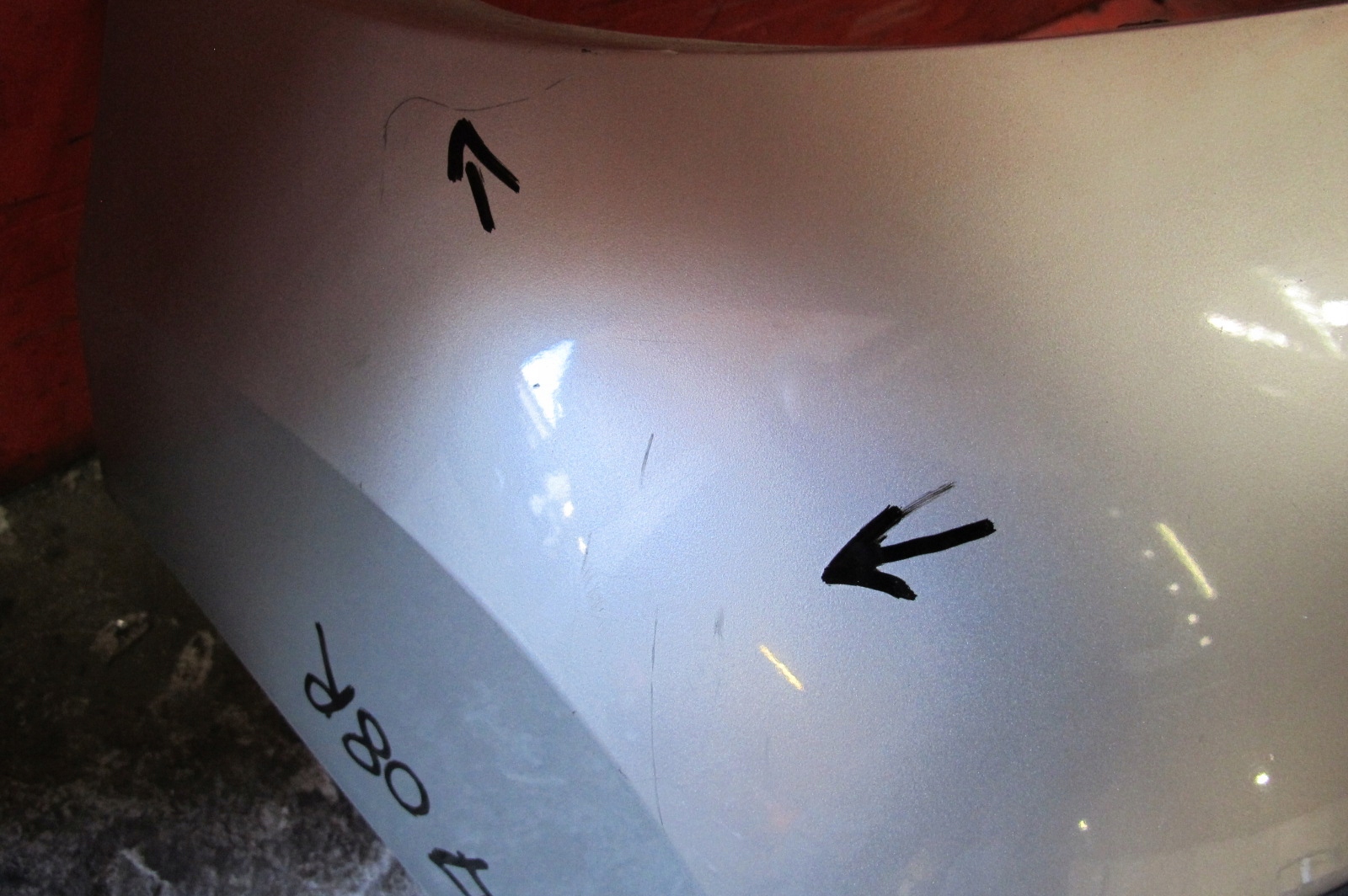 PEUGEOT 207 06- HB 5D bumper rear rear part ETSC
