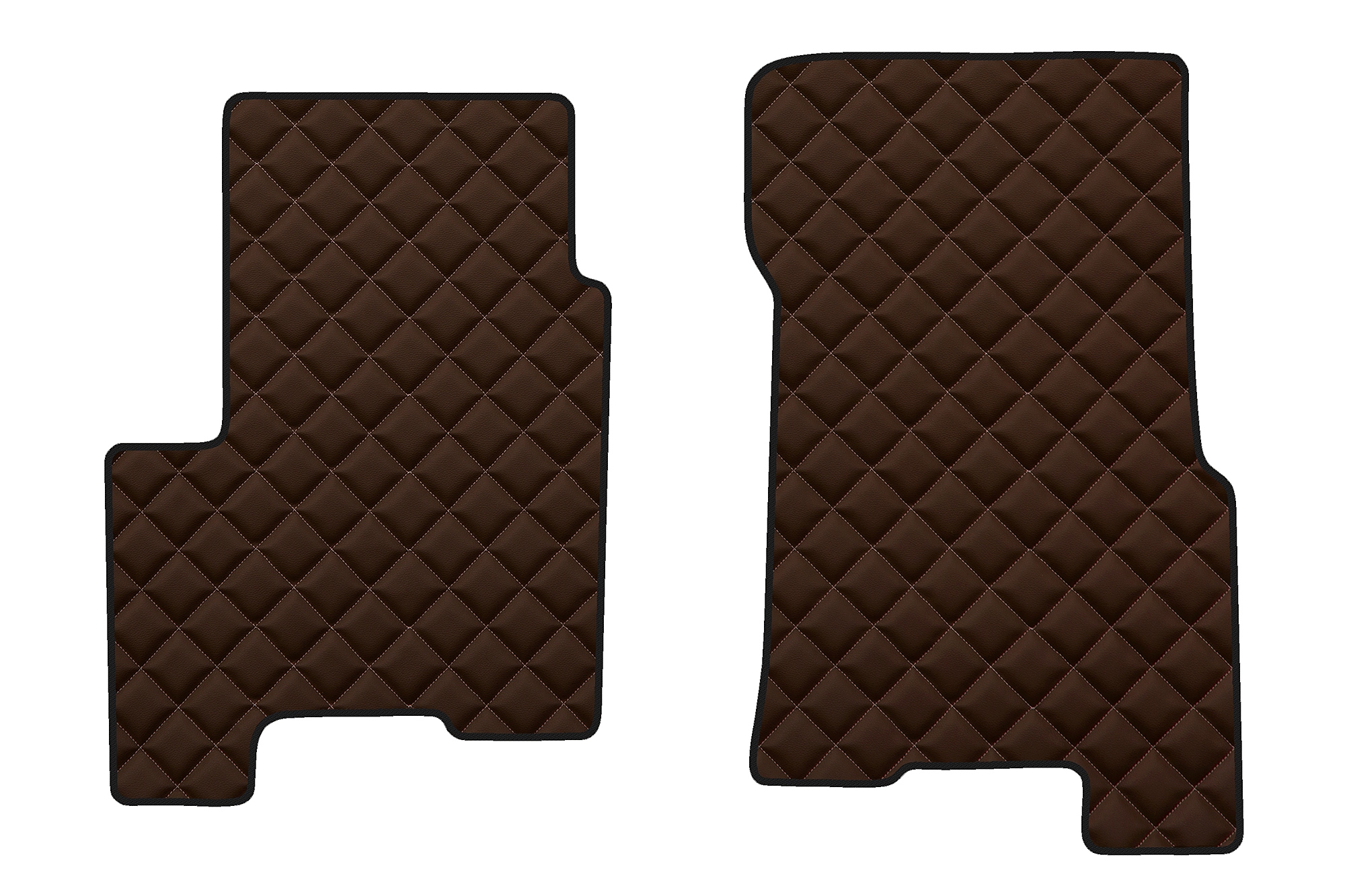 Килимки передні стьобані DAEWOO KORANDO 96-06 товсті