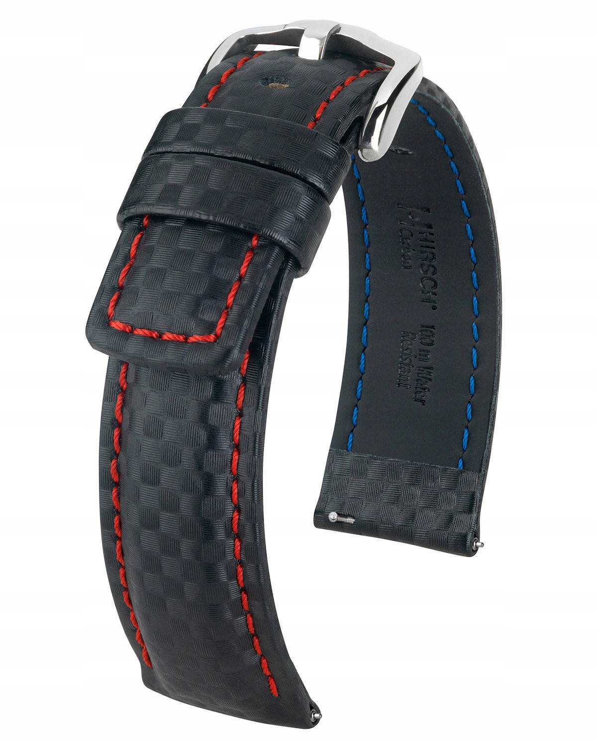Kožený WR100 Pásek Hirsch Carbon 20 mm 02592052-