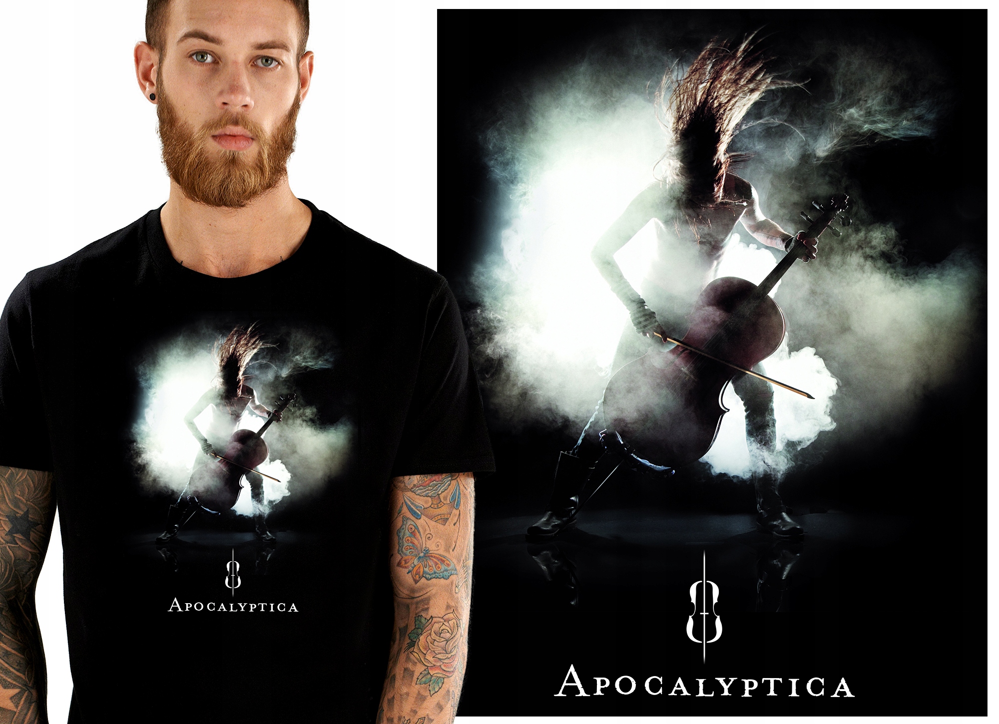 

Apocalyptica Metal Symfoniczny Koszulka Męska XXL