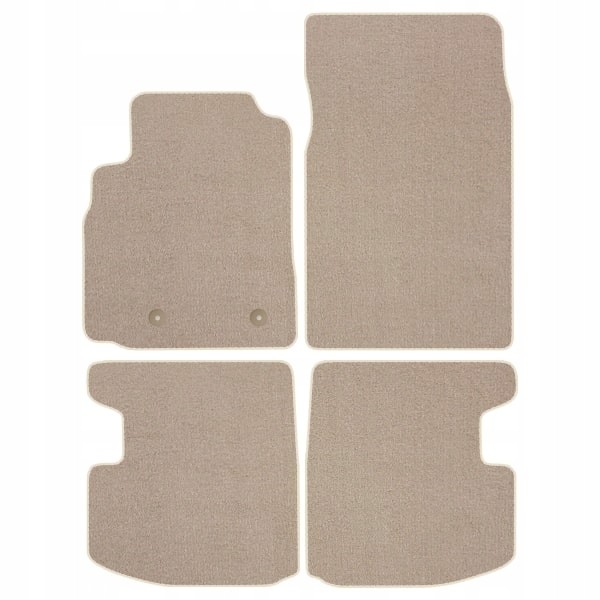 Toyota Yaris I 3d 99-05 Koberečky velur Comfort Béžová
