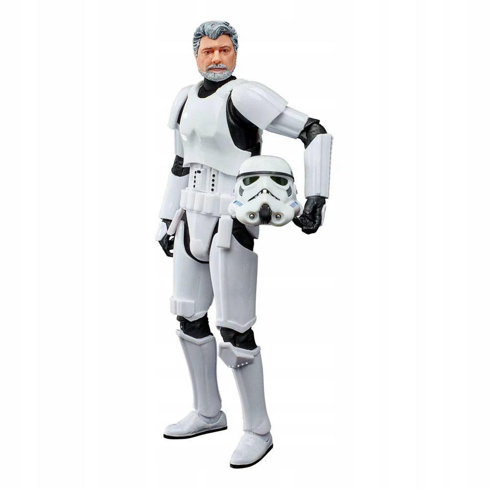 George Lucas ve převleku Stormtroopera Star Wars Black Series 2021 Figurka