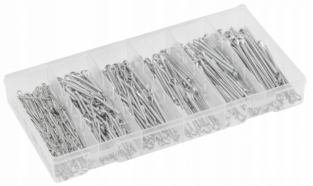 

Zestaw zawleczek prostych 555 szt Hoegert Technik