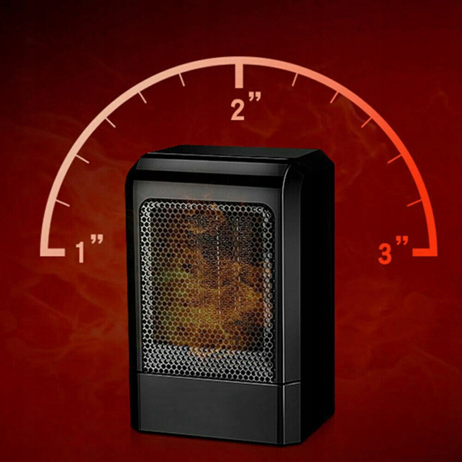 Mini ceramiczny grzejnik elektryczny Home Office Moc maksymalna 0 W