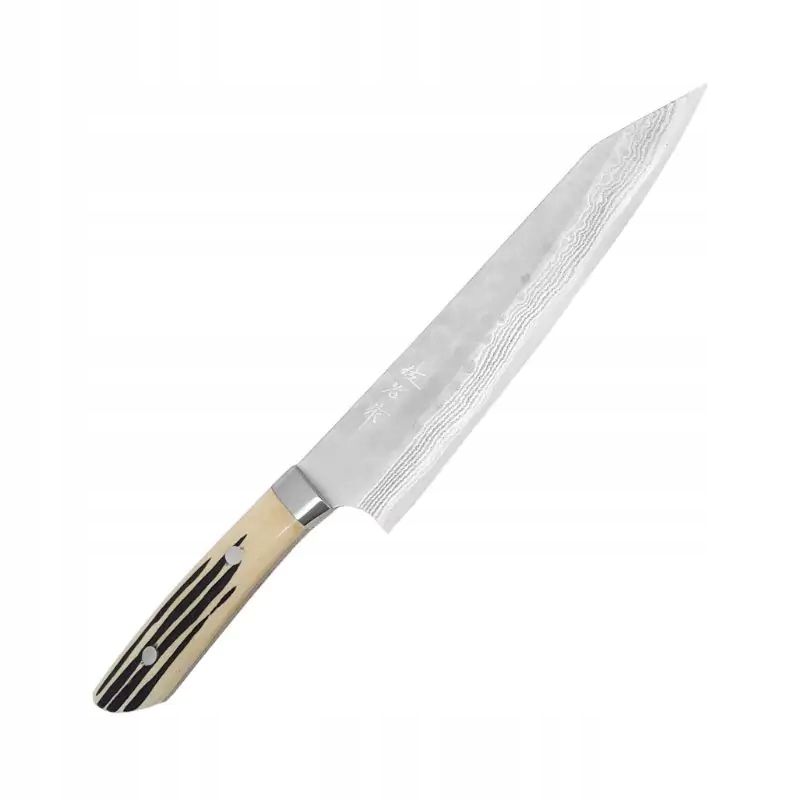 Takeshi Saji SRS-13 Jelení roh Ručne kovaný nôž šéfa 21 cm