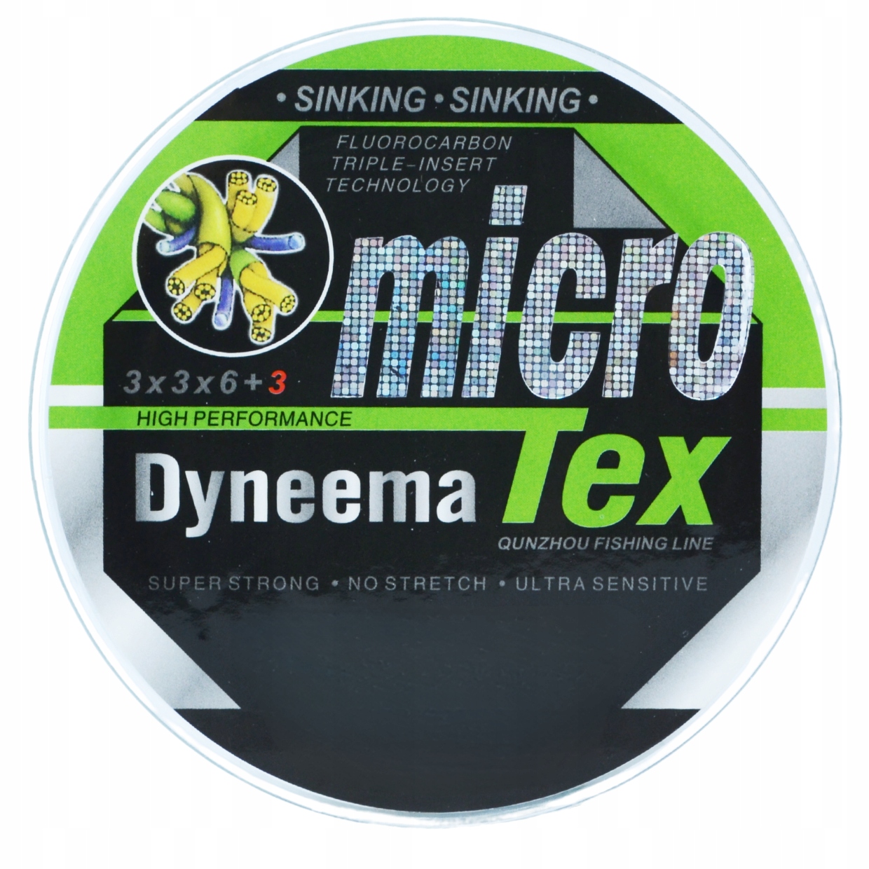 PLECIONKA NIEWIDOCZNA DYNEEMA 0,22mm TONĄCA Rodzaj plecionki