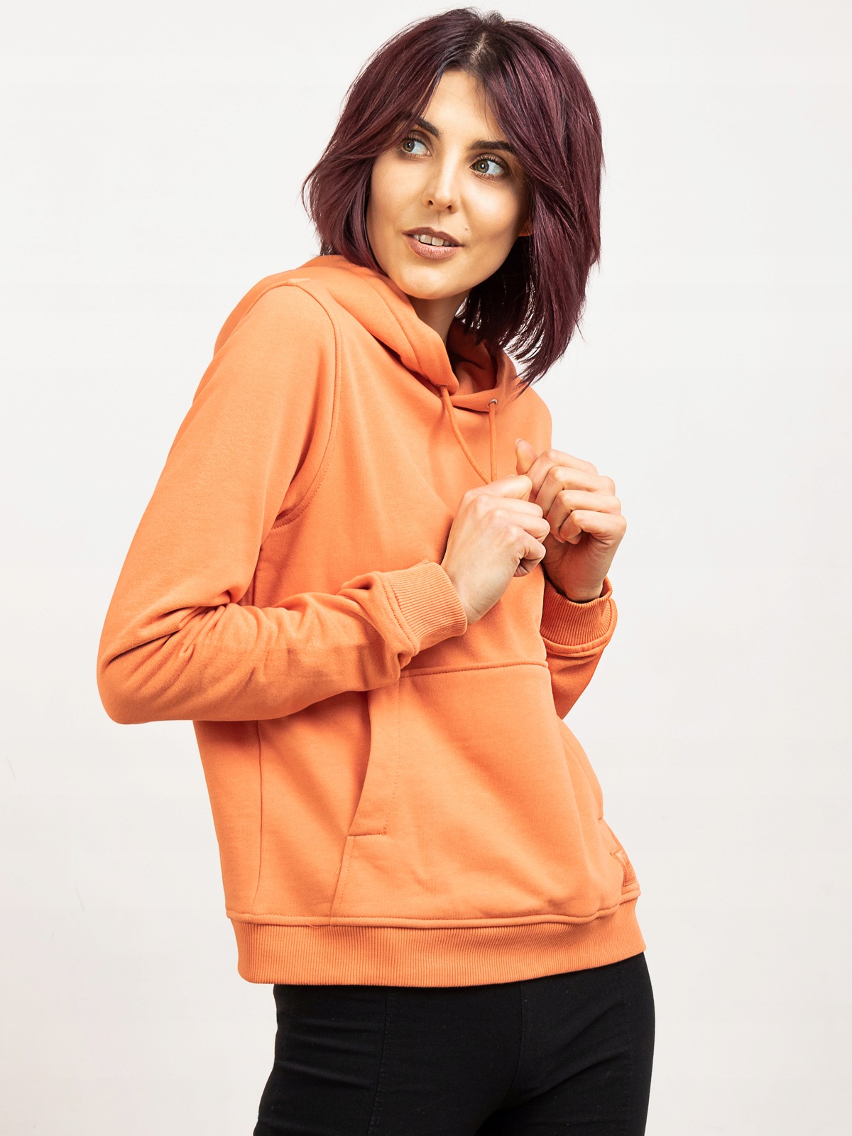 Mikina Herschel Classic Logo 40033-00174 oranžová M