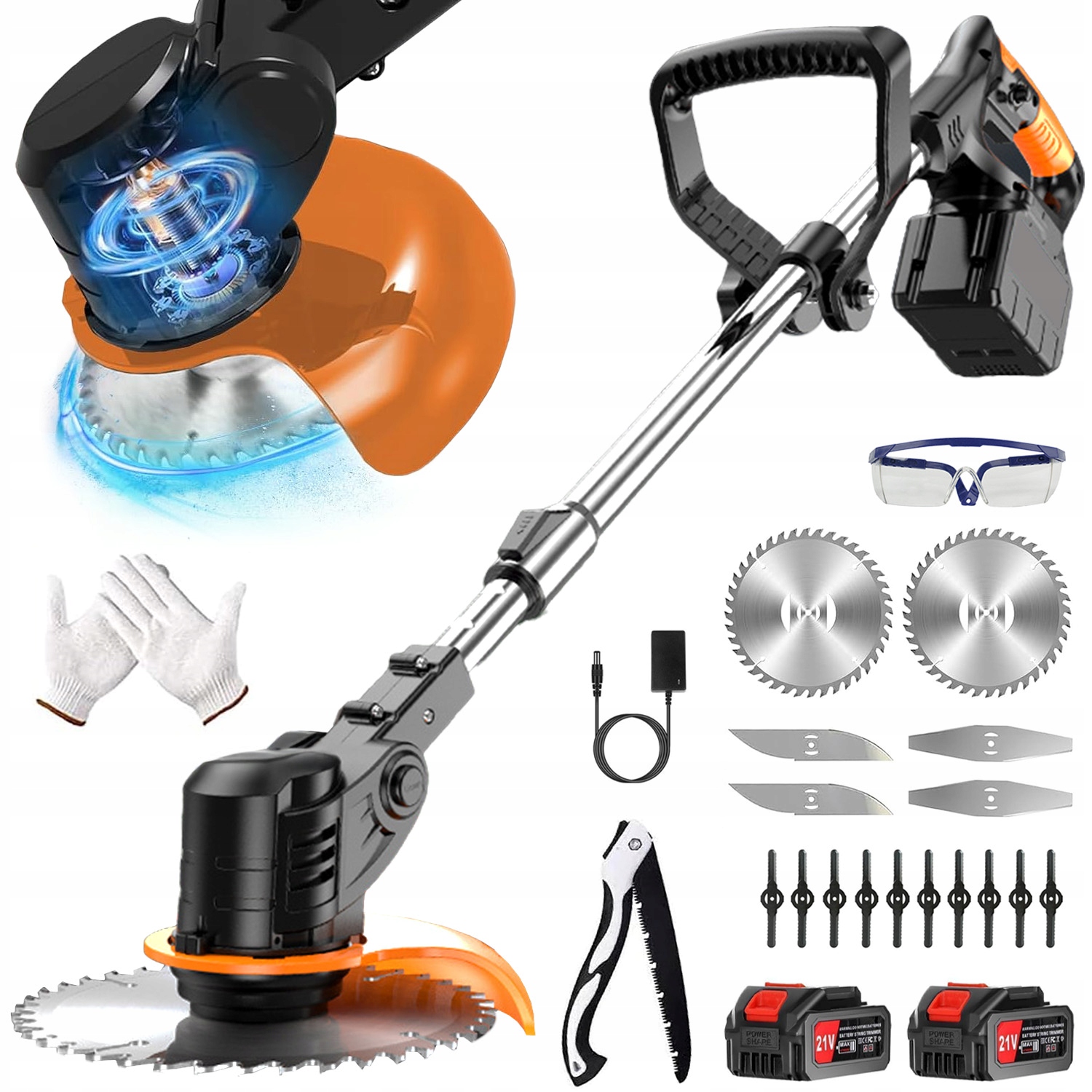 Aku Vyžínač Na Trávy Křovinořez