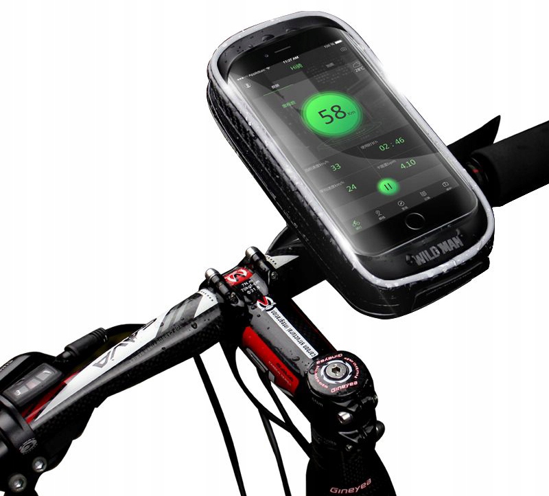 

Wodoszczelna Sakwa Torba Na Rower Ramę Na Telefon