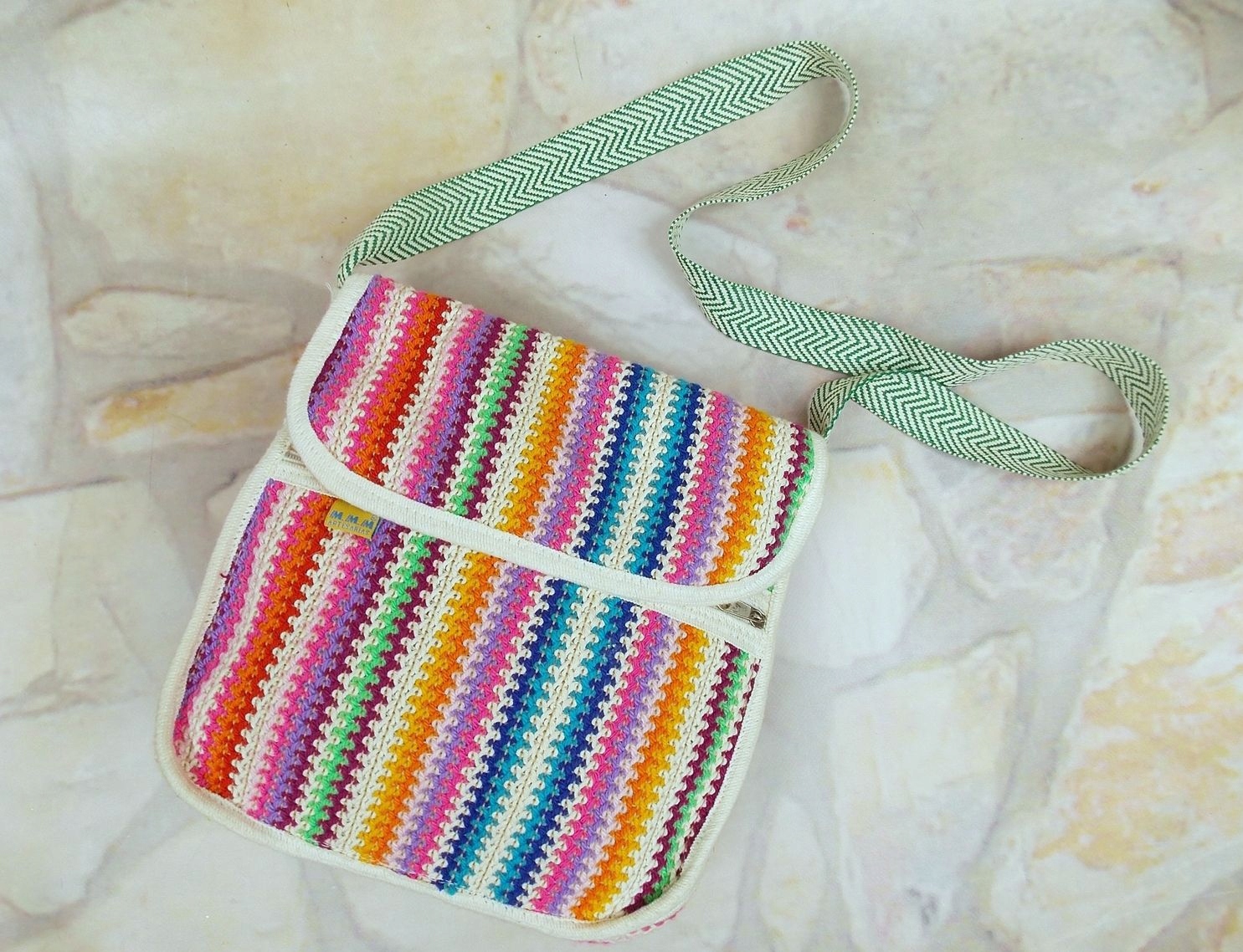 ARTESANIAS ECUADOR kolorowa listonoszka Marka inna