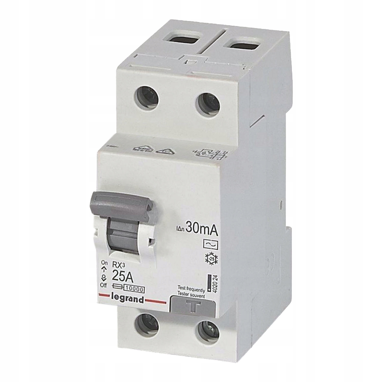 

Legrand Rx³ Wyłącznik Różnicówka 2P 25A 402024