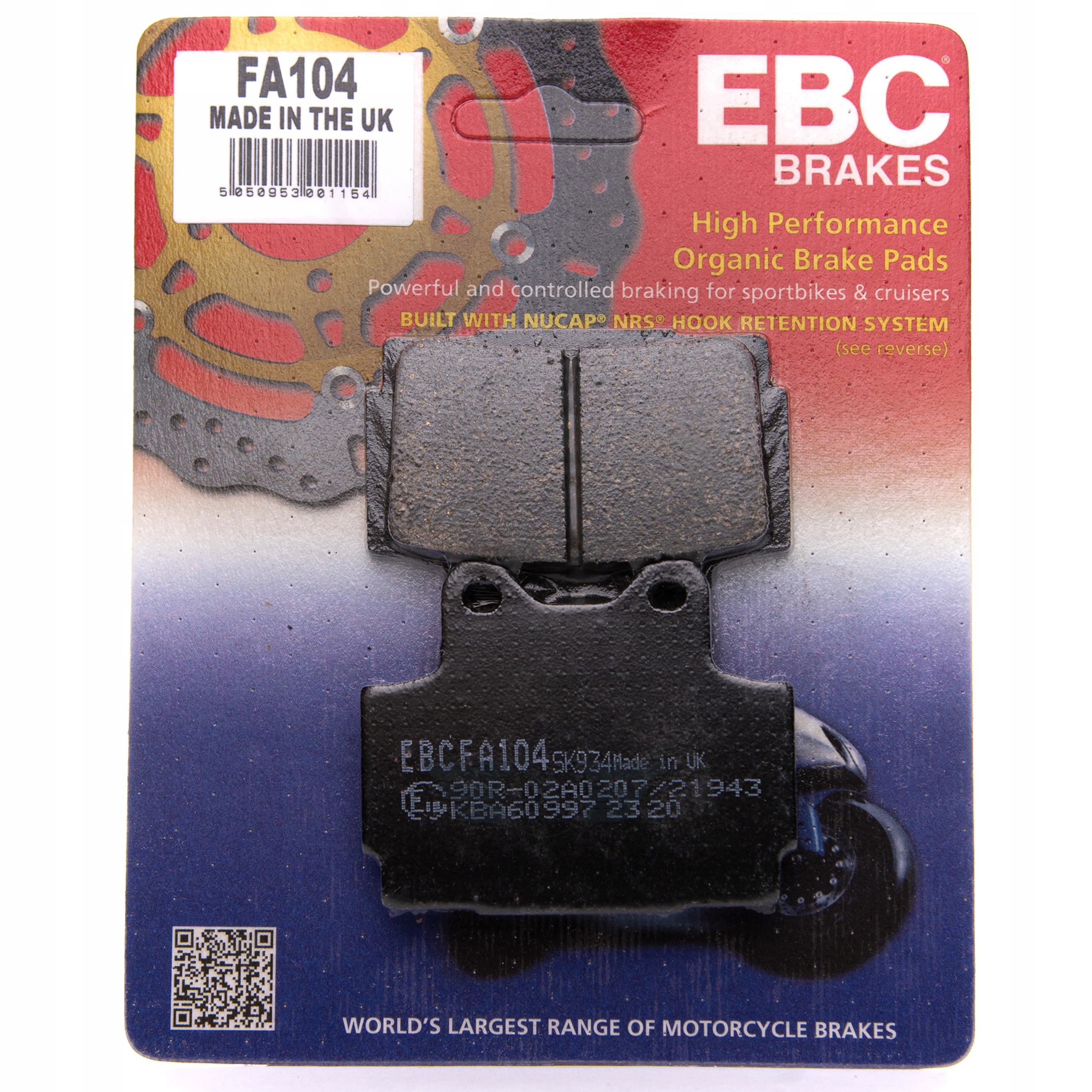 

Klocki Hamulcowe Ebc Yamaha Xj 600 92-03 Tył