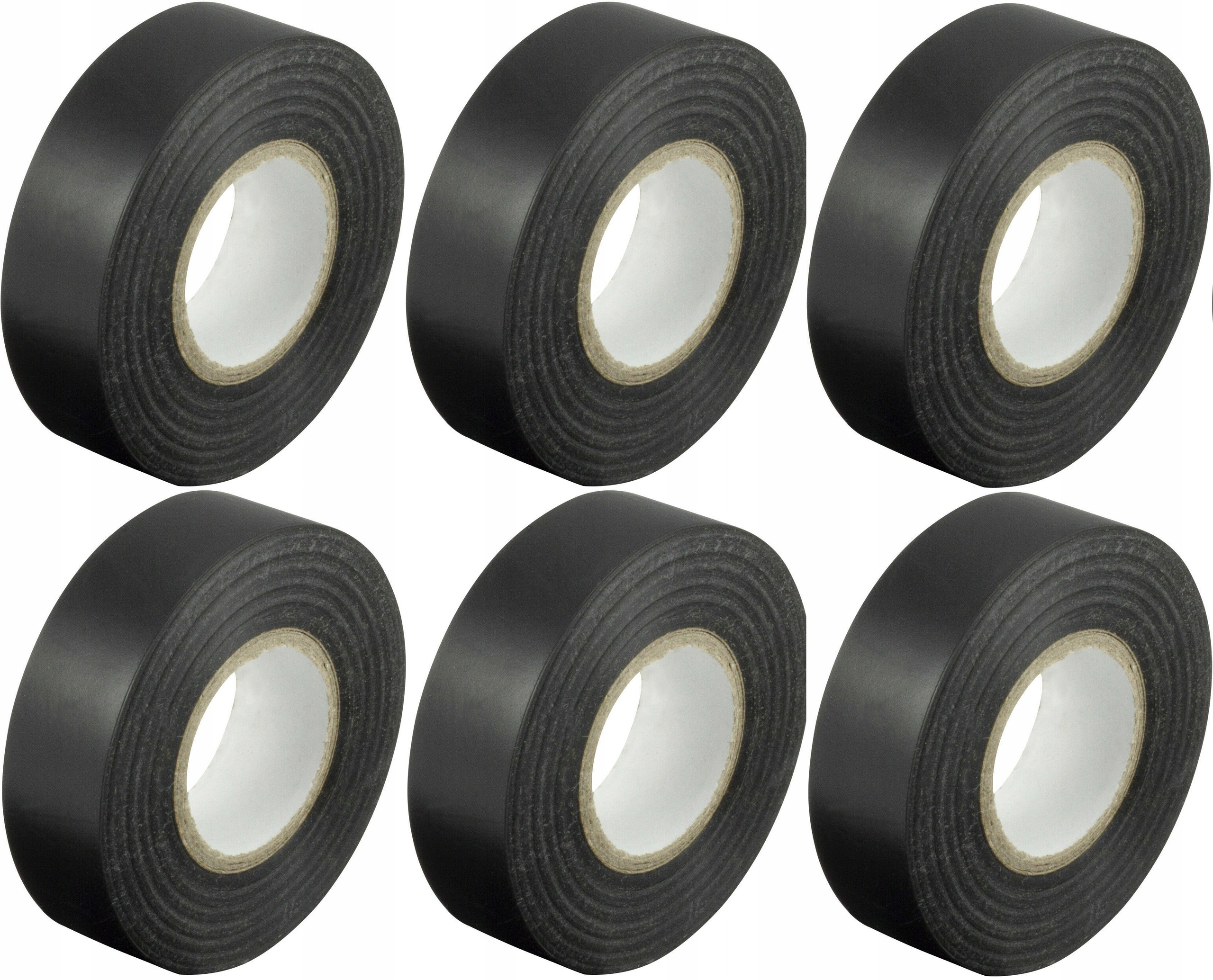 TAŚMA IZOLACYJNA PVC MOCNA WODOODPORNA CZARNA 6