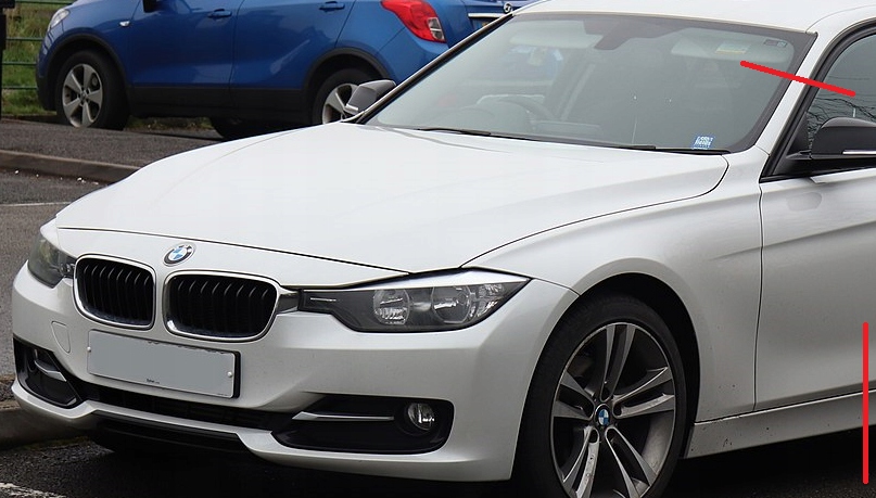 ЧЕТВЕРТЬ ЛОНЖЕРОН ПЕРЕДНЯЯ ЛЕВА BMW 3 F30 F31