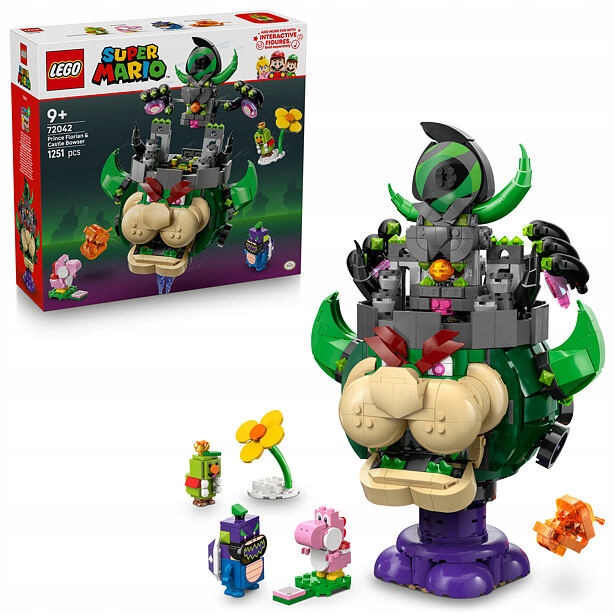 Lego Mario 72042 Prince Florian a Castle Bowser