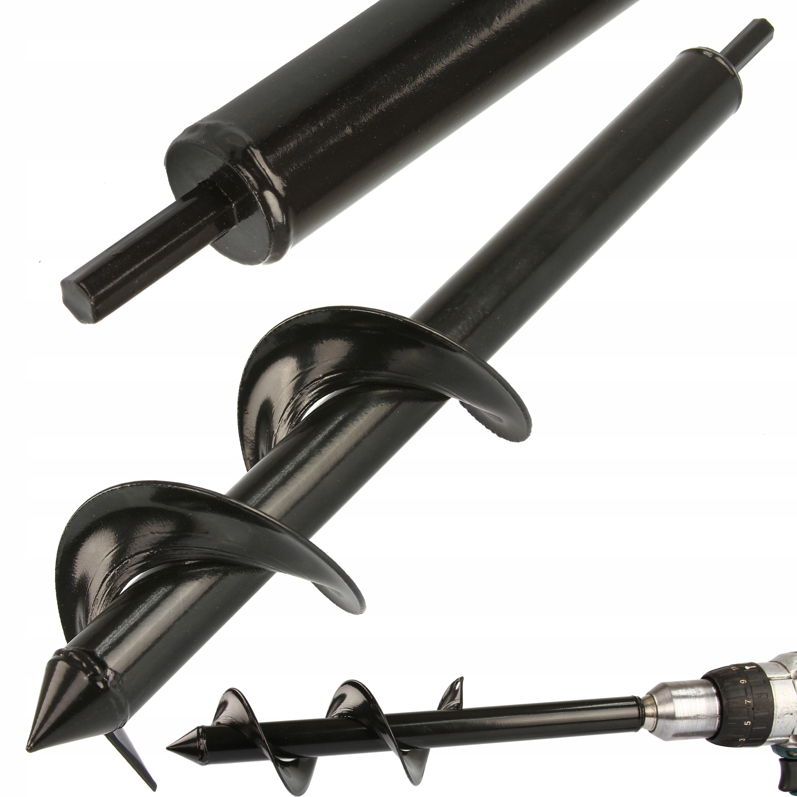 ŚWIDER NA WIERTARKĘ WKRĘTARKĘ DO GLEBY 8X35CM