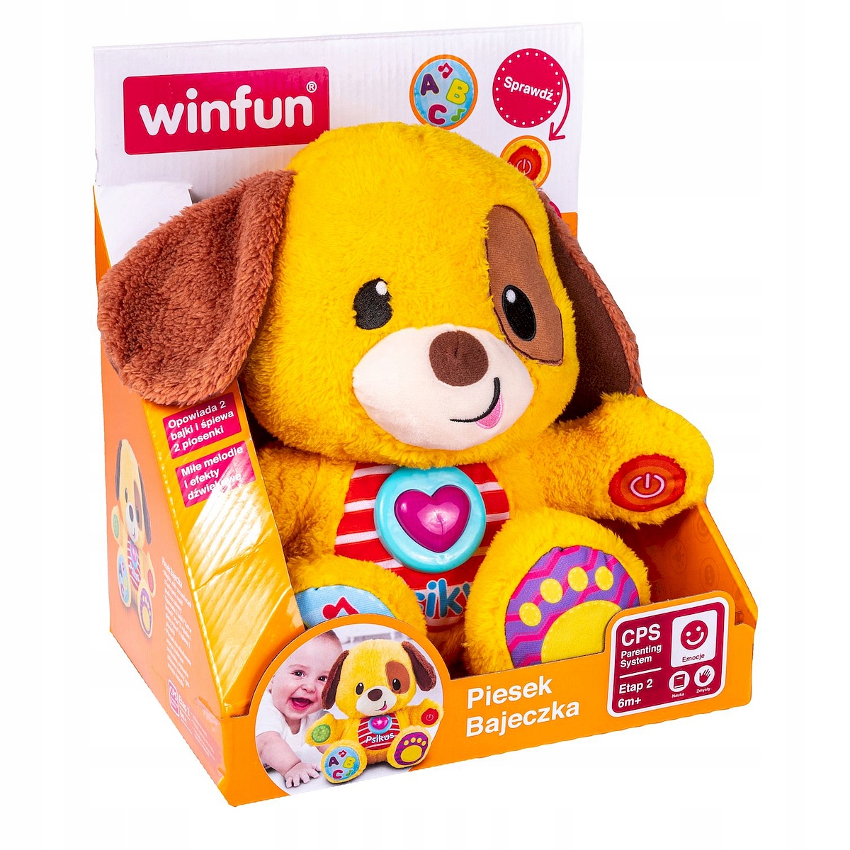 SMILY PLAY Pies maskotka piesek bajeczka dźwięk EAN (GTIN) 4895038506695