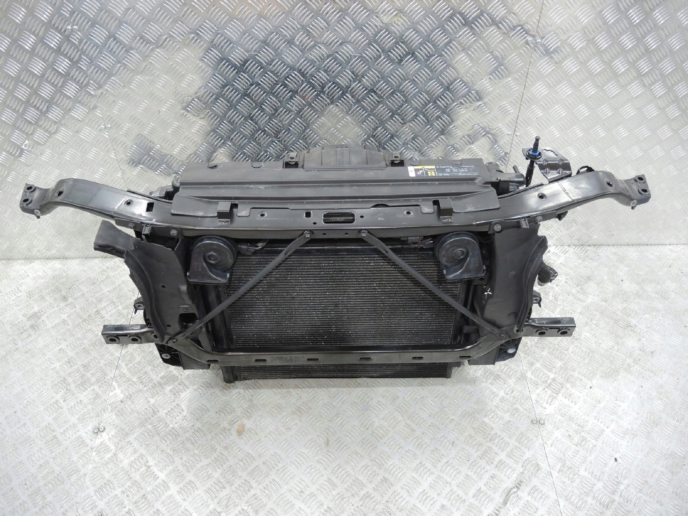 JEEP WRANGLER JL 2.0T PAS PRZEDNI CHŁODNICE ZESTAW