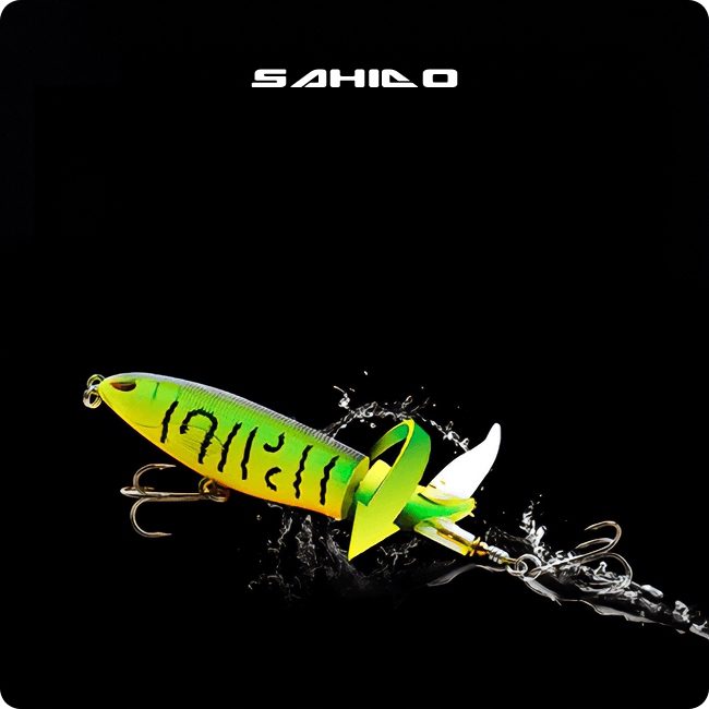 WOBLER PŁYWAJĄCY Z OBROTOWĄ PŁETWĄ SAHIDO FIZZ SPLASH SZCZUPAK SANDACZ SUM Rodzaj pływające