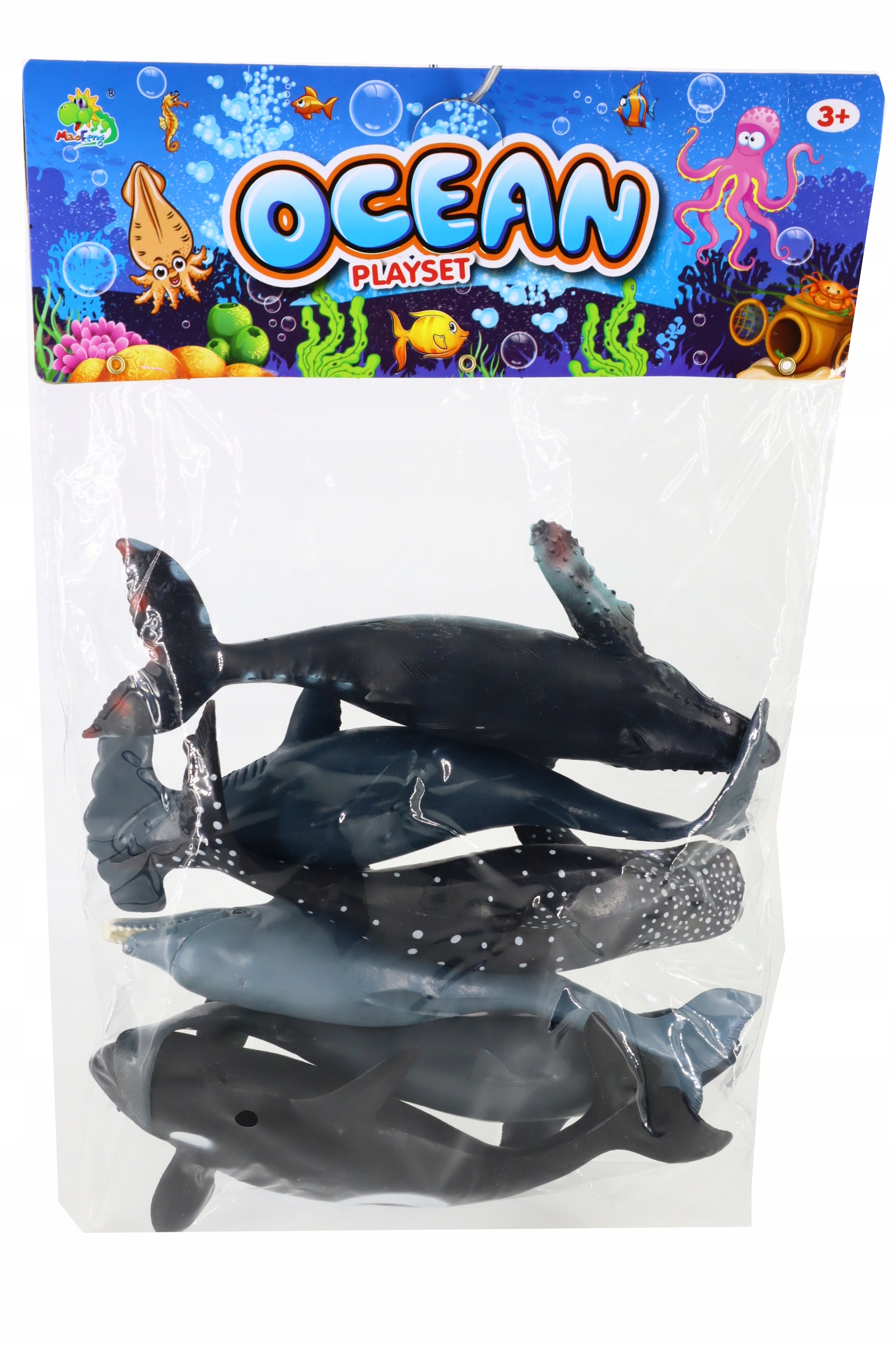 

Figurki zwierząt zestaw Ocean 6 sztuk XL
