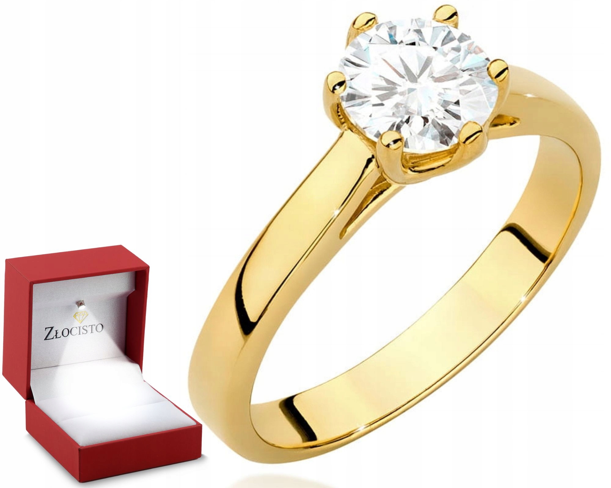 Zlatý Prstýnek S Diamantem 585 Gravírování Bonus