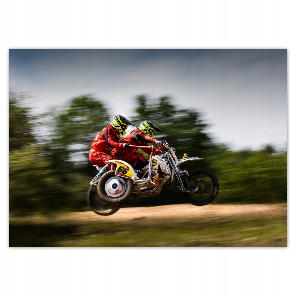 

Naklejki 70x50 Motocykl Motor Sport