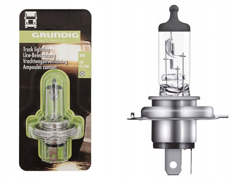 Żarówka Samochodowa Halogenowa Grundig H4 24V 75/70W