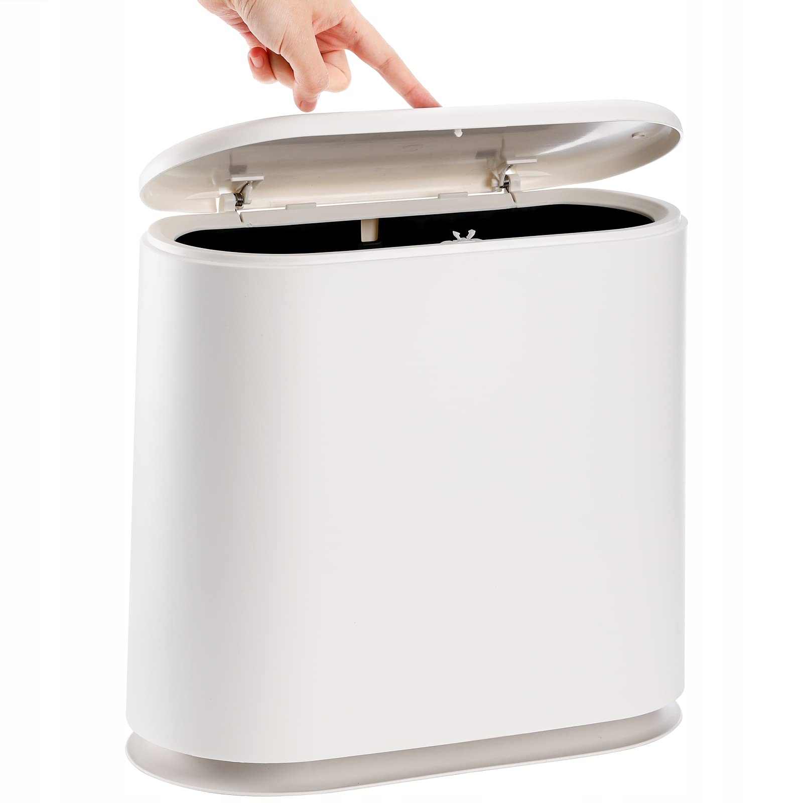 Levně Zenfun Plastový Odpadkový Koš 2,6 L S Víkem Na Lis