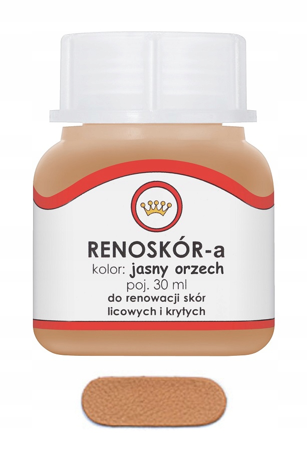 

Renoskór Farba Lakier Do Skóry Jasny Orzech