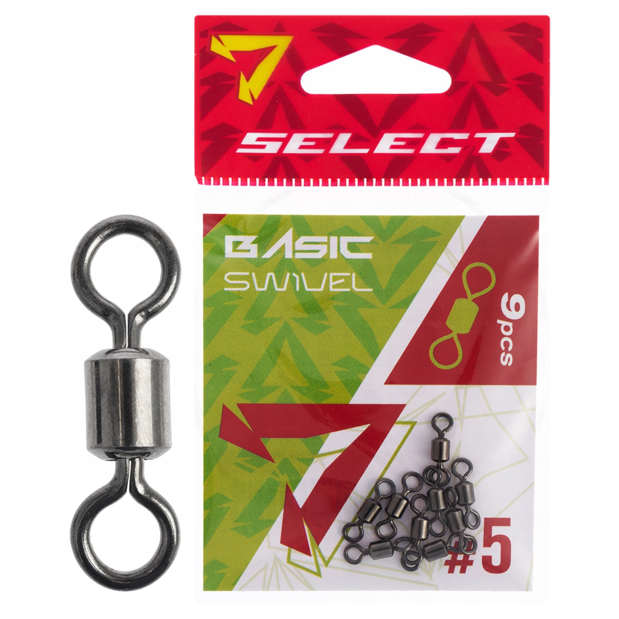 Krętliki Select Basic Swivel #5 (9 szt/opak)