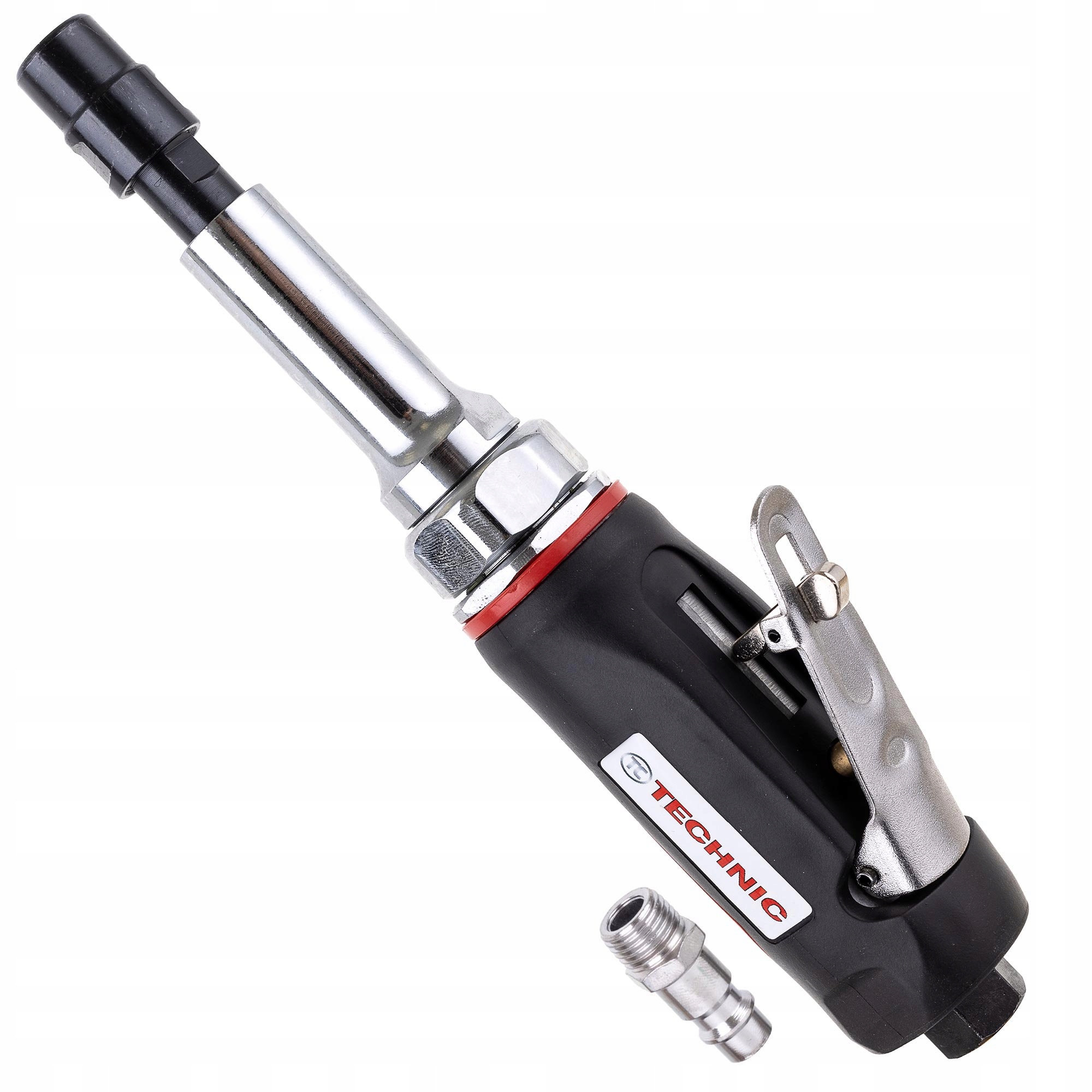 Pneumatická Bruska Dlouhá, Rovná, Čep 6 MM, Kov, Dřevo