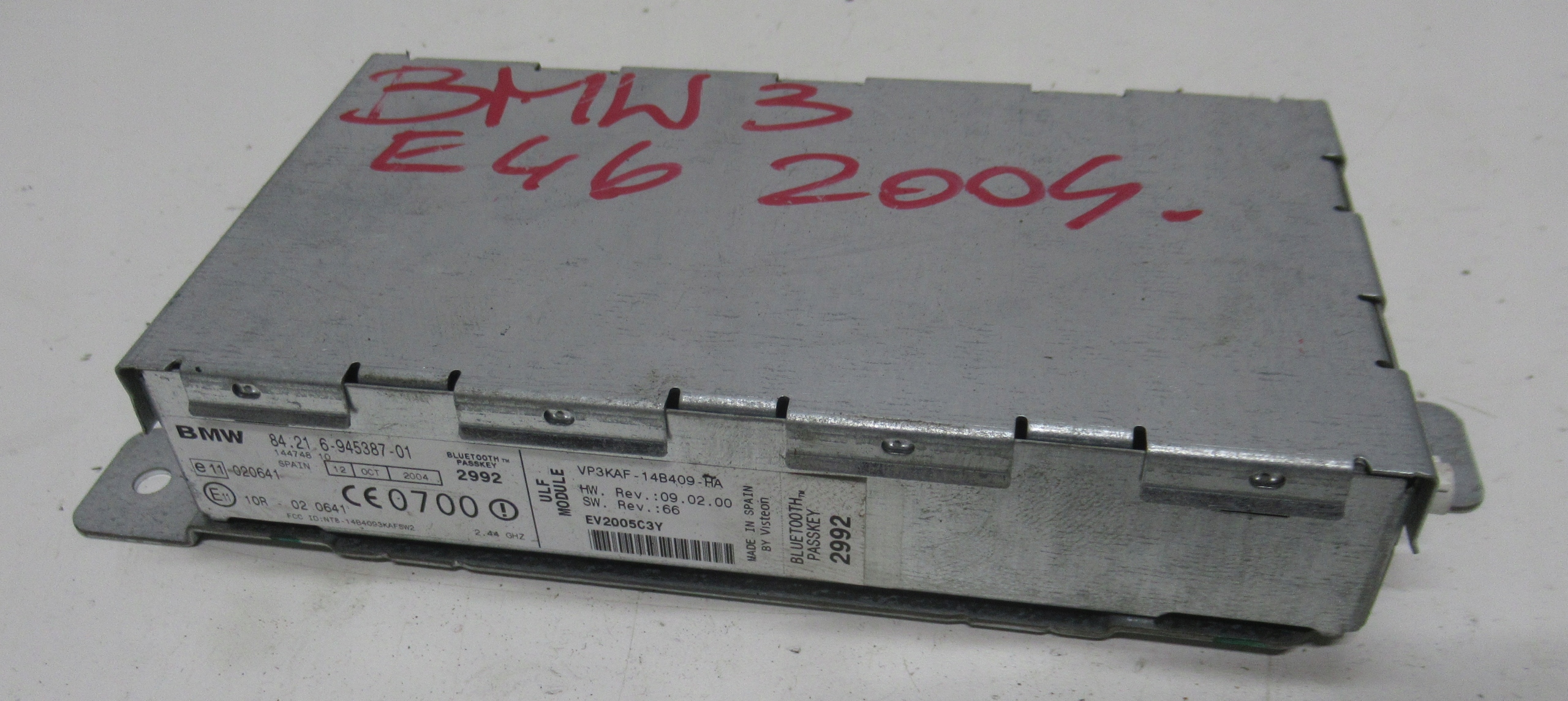 BMW E46 04R modulo Centralina BLUETOOTH 6945387