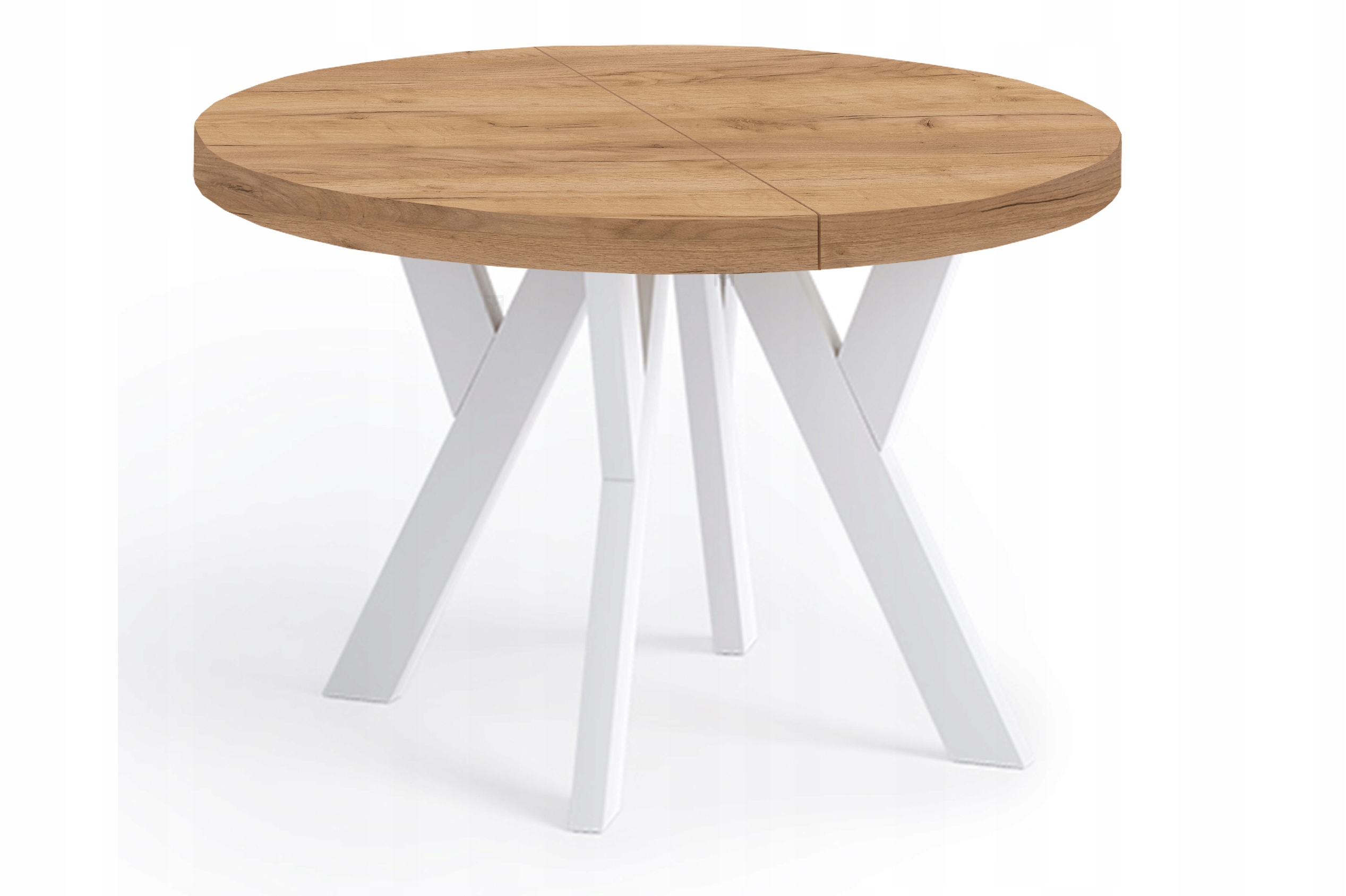 ZESTAW PORTO rozkładany STÓŁ 90 i 4 krzesła loft Długość stołu 90 cm