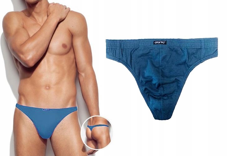 

Atlantic Stringi Męskie MP-287 L denim