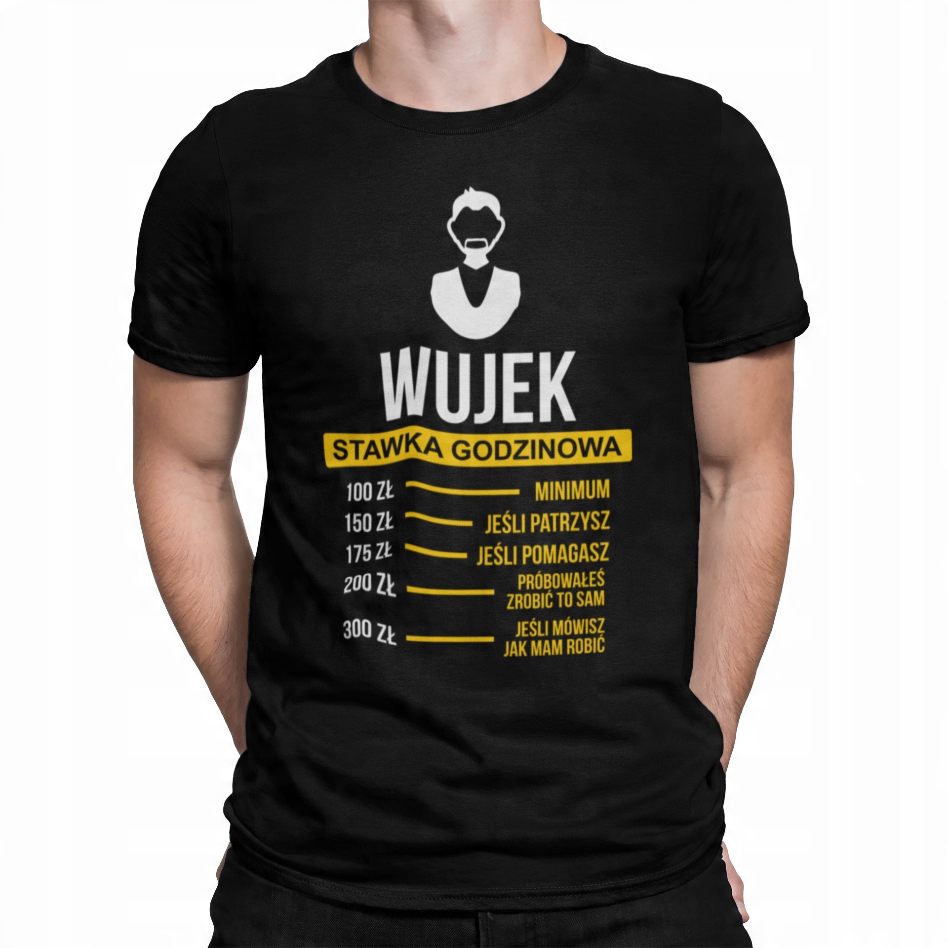 

Koszulka Wujek Stawka Godzinowa Prezent