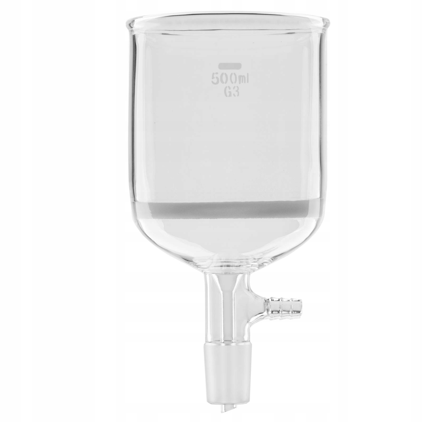 Lejek Szklany Laboratoryjny Membrana 500 ML Szlif 24/40