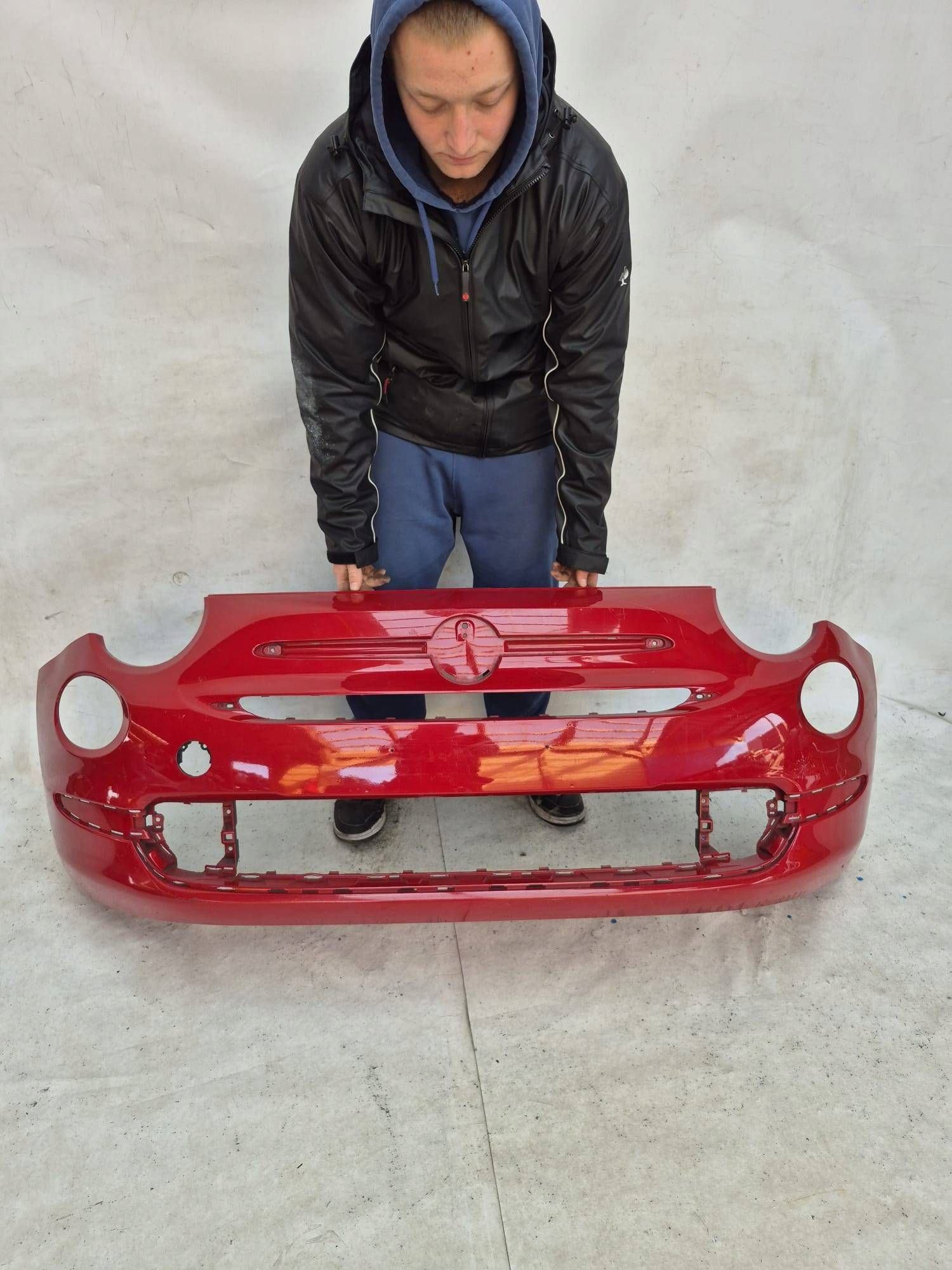 FIAT 500 LIFT 15- bumper front front