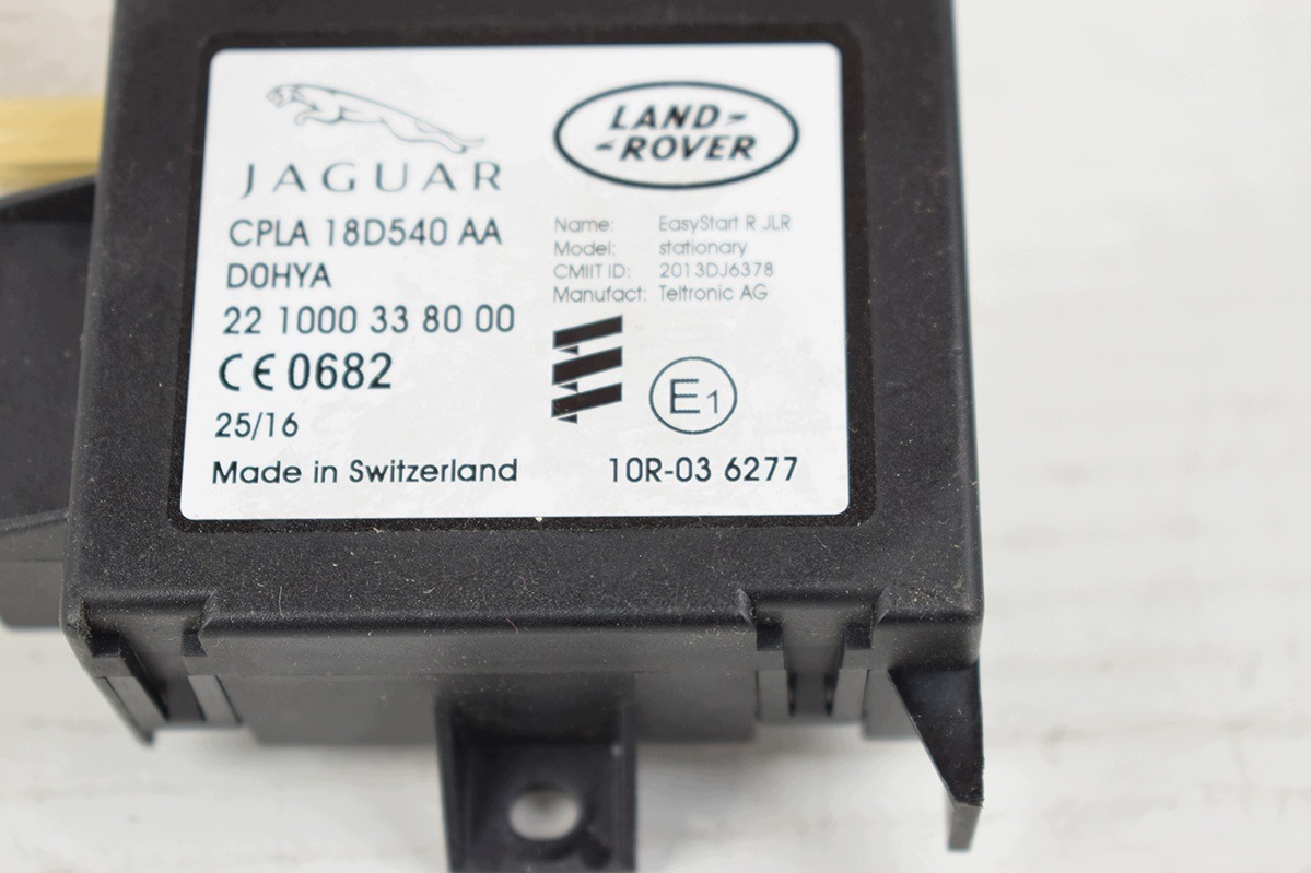 Unité de contrôle Module * WEBASTO RANGE ROVER JAGUAR CPLA18D540AA
