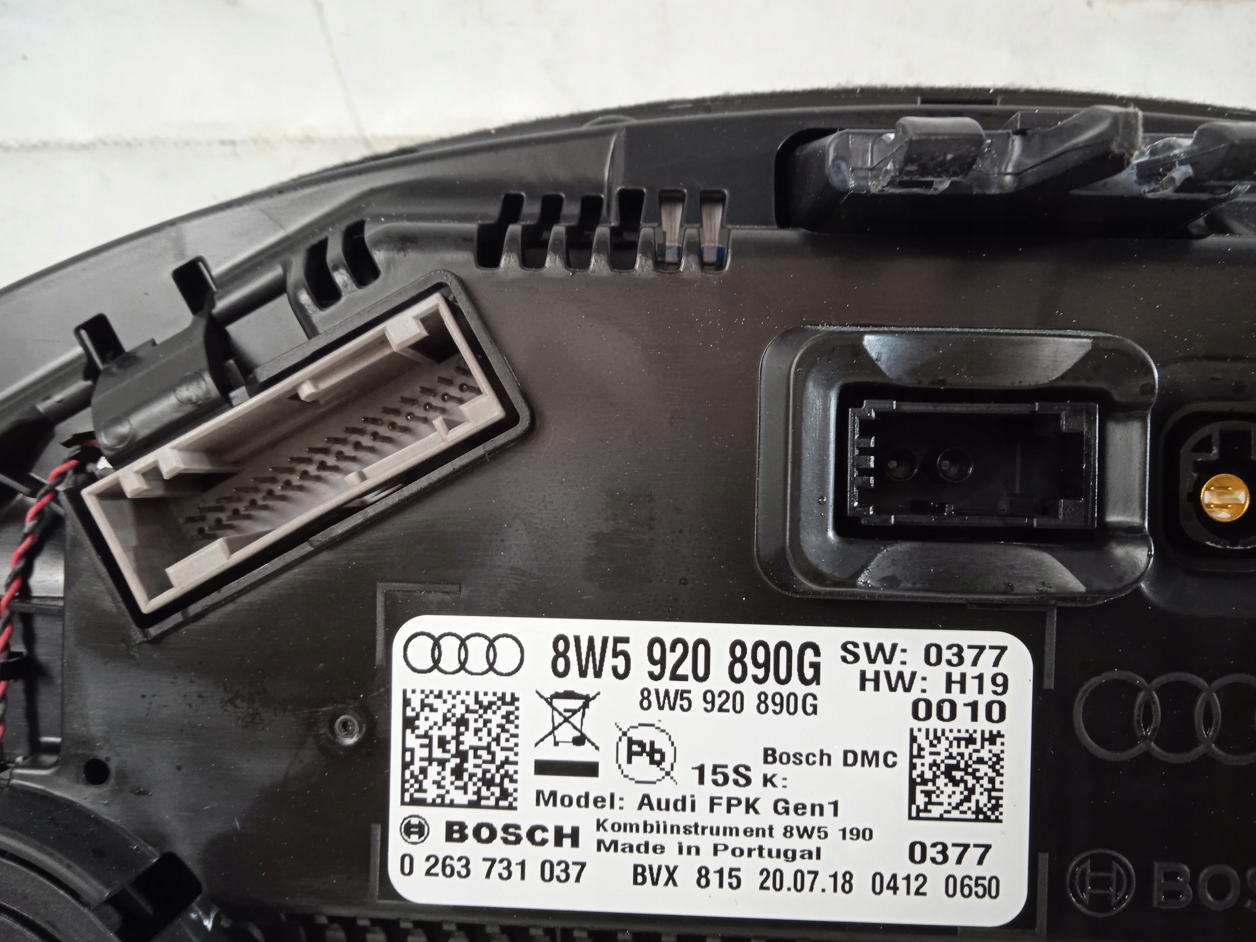 Audi A5 17- спидометр америка 8W5920890G