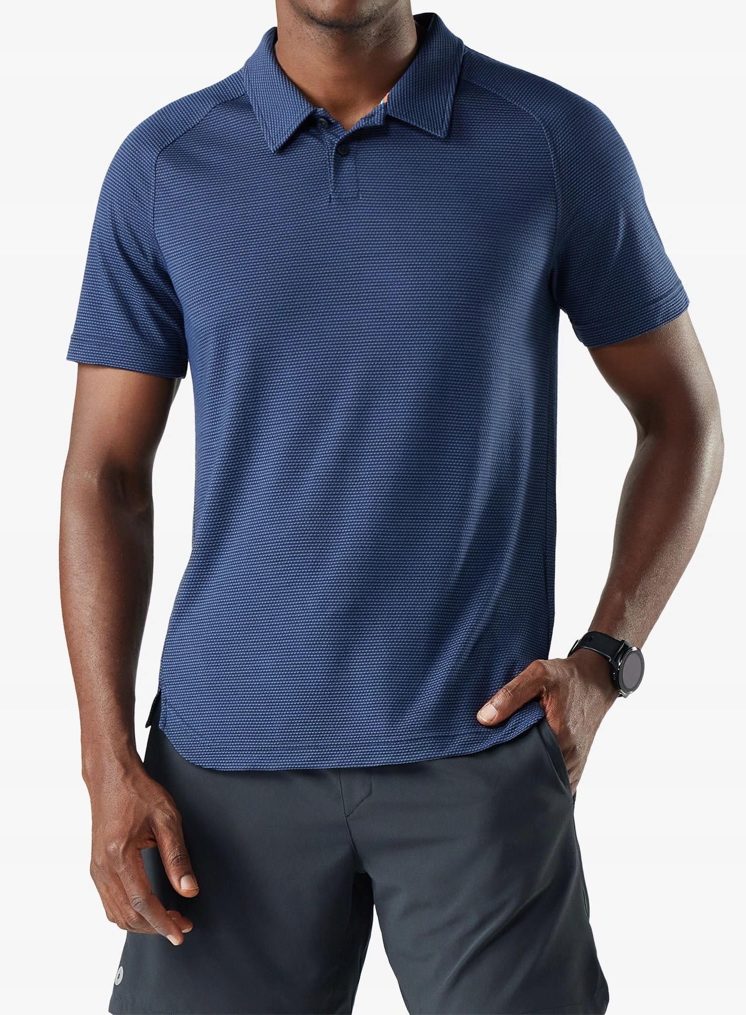 Polokošile Smartwool Active Mesh Polo nightfall/deep navy S