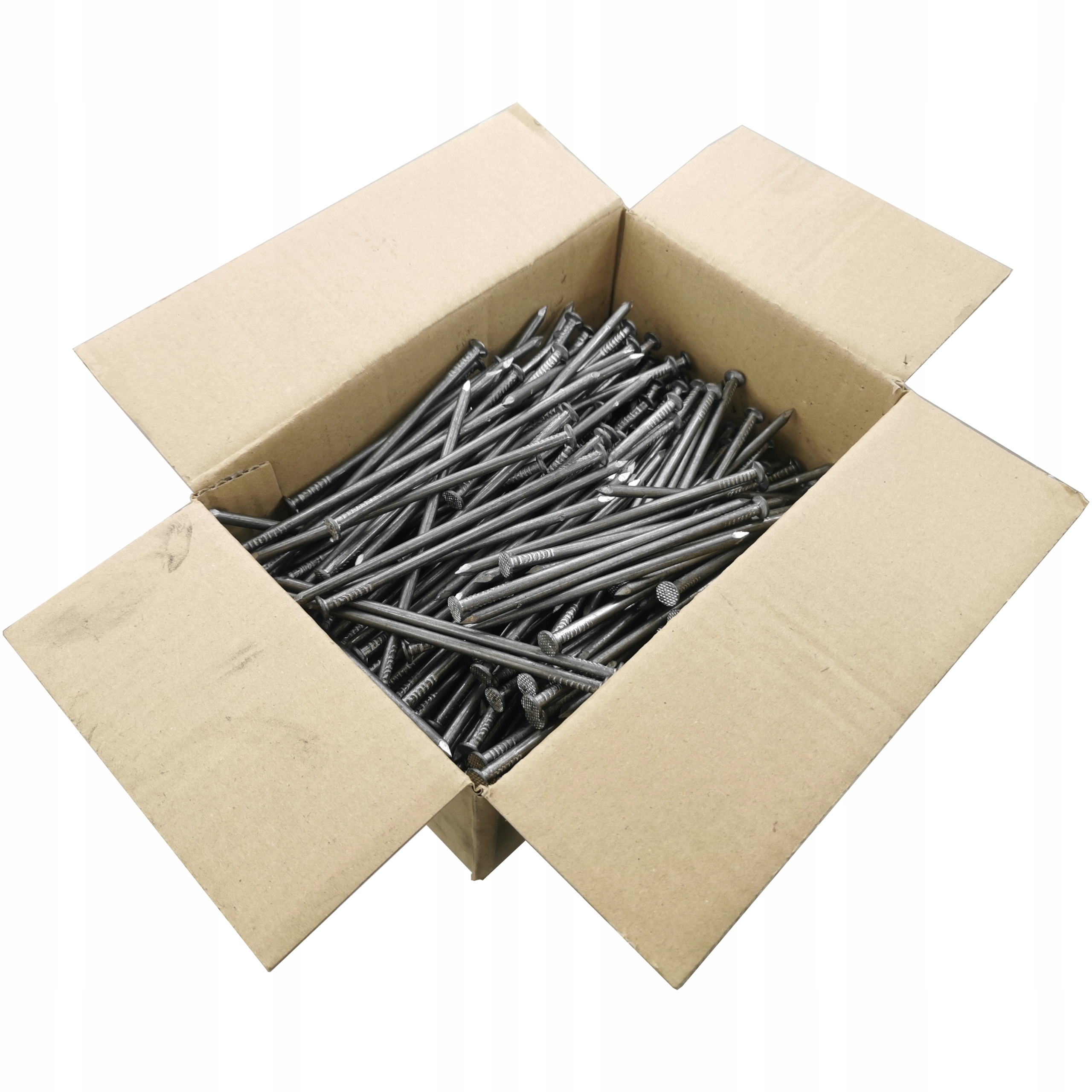 GWOŹDZIE BUDOWLANE CZARNE GŁADKIE 60 mm 5kg 2,5x60 PRODUKCJA POLSKA Średnica 2.5 mm