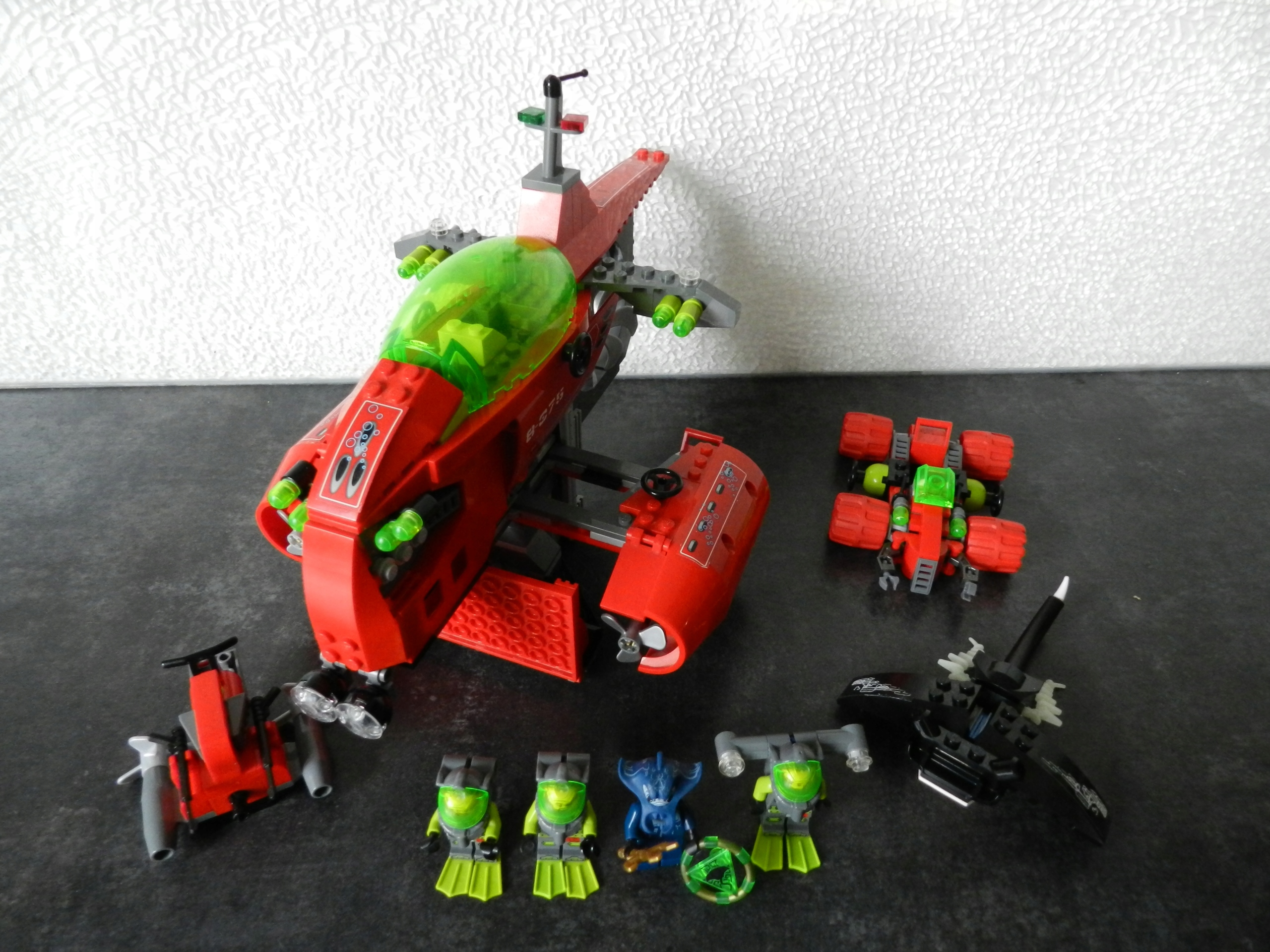 LEGO 8075 Atlantis Transportowiec Neptun *100% Marka LEGO