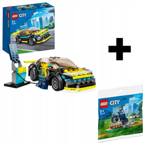 Lego Elektrický Sportovní Automobil 60383 Lego 30638 Vánoční Sada