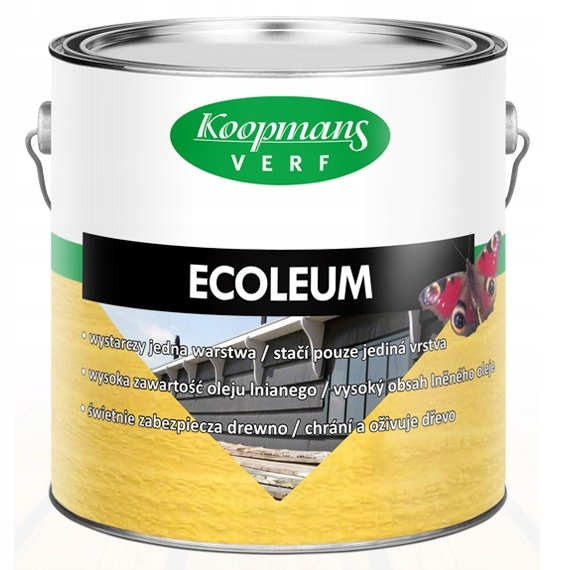 

Ecoleum Olej Wosk Koopmans 2,5 l 218 Eko Zieleń