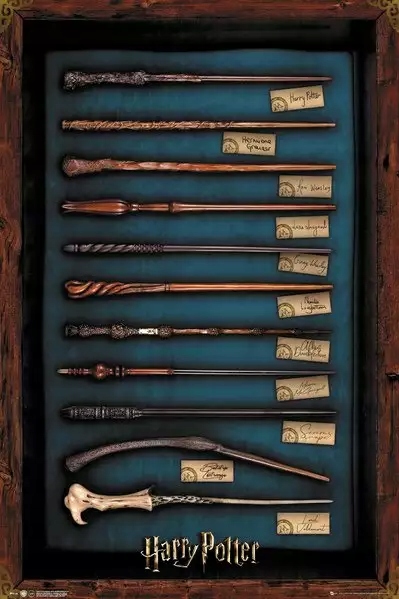 Harry Potter Różdżki plakat 61x91,5 cm
