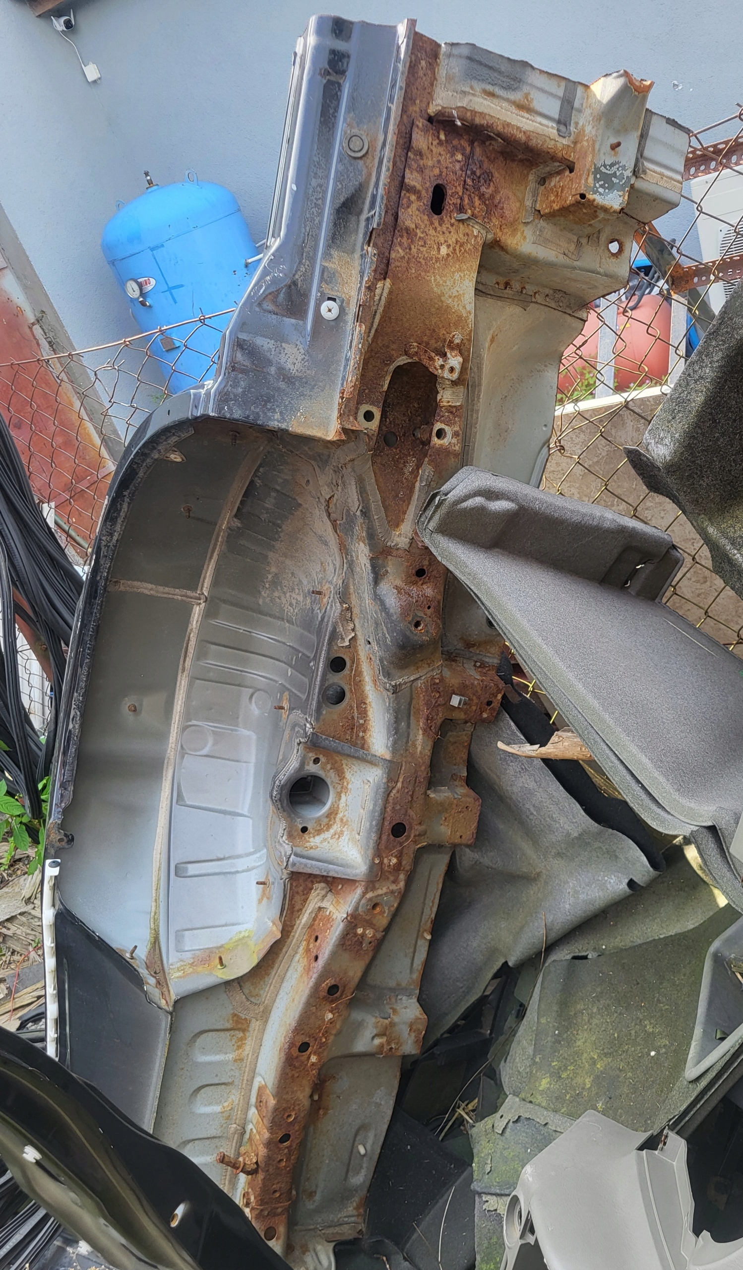 quarter right rear fender side quarter MITSUBISHI OUTLANDER III 3