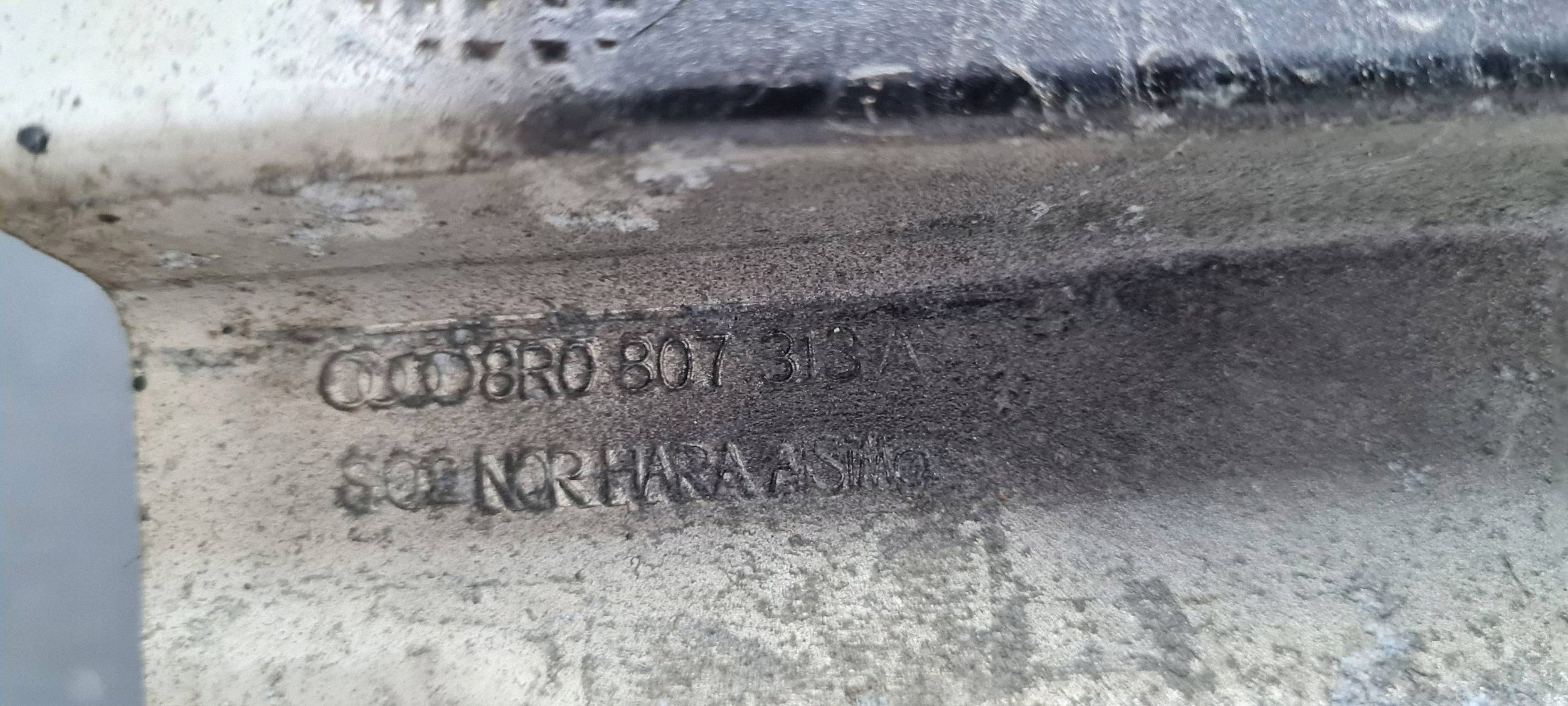 Q5 8R bumper support tip tip left right rear part pillar 8R0807313A