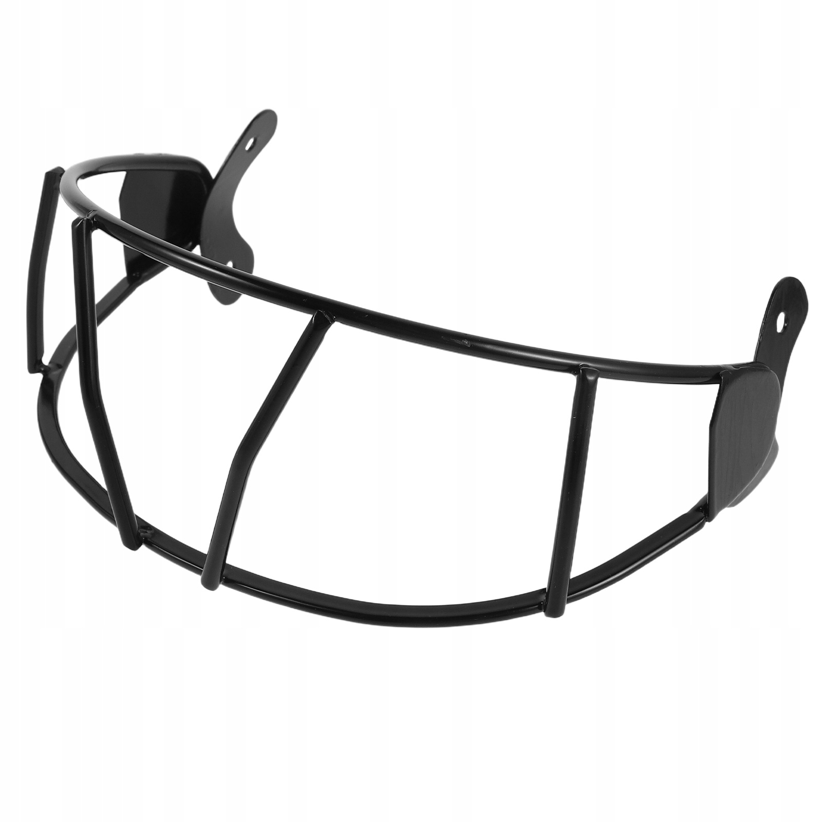 Maska Na Kask Baseballowy Do Softbolu Czarna Z Metalową Ochroną