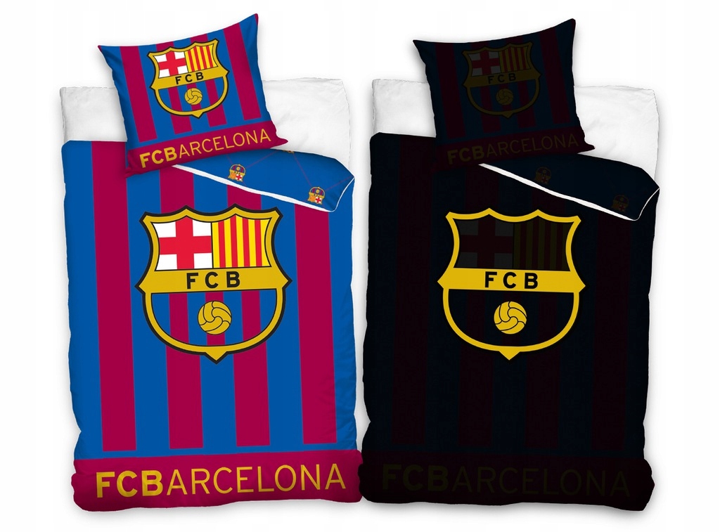 

Pościel bawełniana Fc Barcelona 135x200 Świecąca